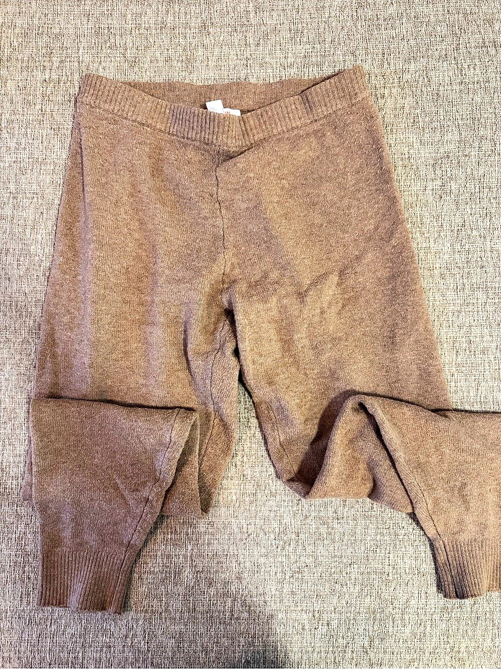 Joe Fresh Brown Knit Leggings Size Medium